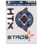 Houston Astros / City Connect Multi Use 3 Fan Pack