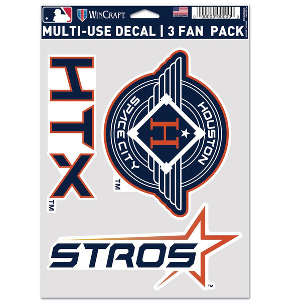 Houston Astros / City Connect Multi Use 3 Fan Pack