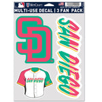San Diego Padres / City Connect City Connect Multi Use 3 Fan Pack