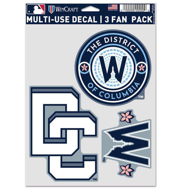 Washington Nationals / City Connect Multi Use 3 Fan Pack