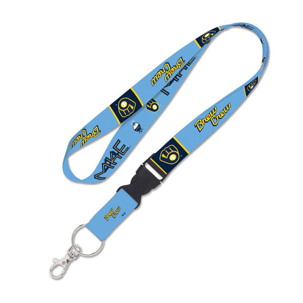 Milwaukee Brewers / City Connect City Connect Lanyard w/detachable buckle 1"
