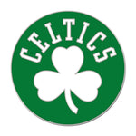 Boston Celtics SECONDARY Collector Enamel Pin Jewelry Card