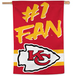 Kansas City Chiefs Vertical Flag 28" x 40"