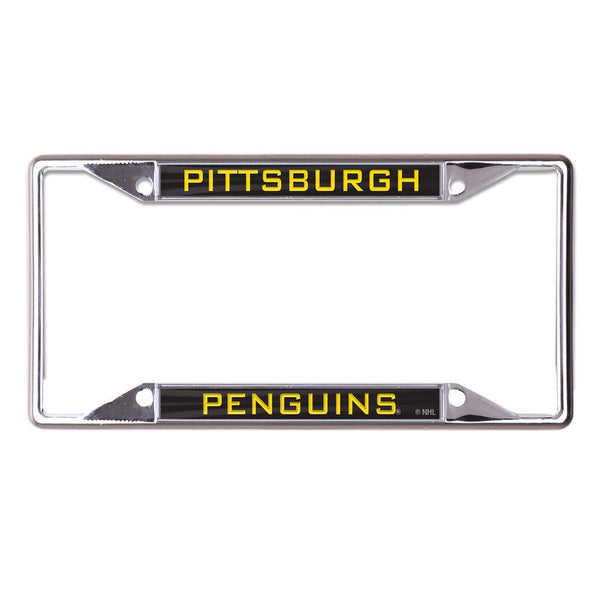 Pittsburgh Penguins Lic Plt Frame S/S Printed