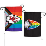 Kansas City Chiefs Garden Flags 2 sided 12.5" x 18"
