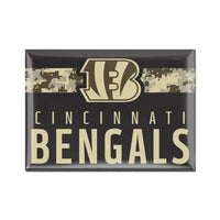 Cincinnati Bengals STANDARD Metal Magnet 2.5" x 3.5"