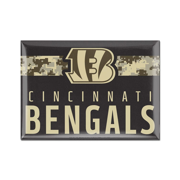 Cincinnati Bengals STANDARD Metal Magnet 2.5" x 3.5"