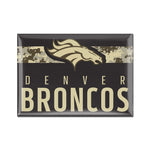 Denver Broncos STANDARD Metal Magnet 2.5" x 3.5"