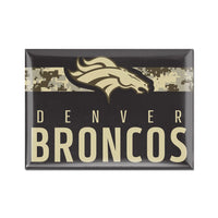 Denver Broncos STANDARD Metal Magnet 2.5" x 3.5"