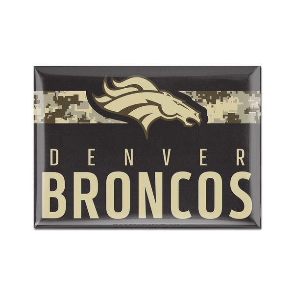 Denver Broncos STANDARD Metal Magnet 2.5" x 3.5"