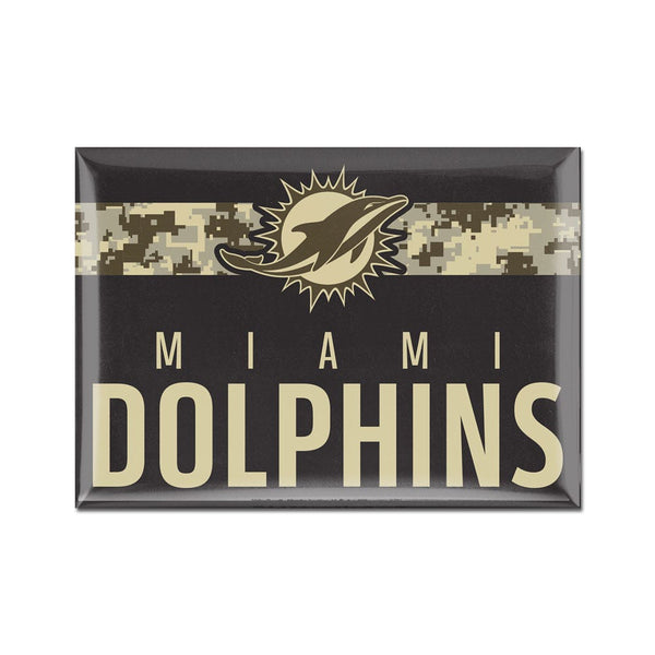 Miami Dolphins STANDARD Metal Magnet 2.5" x 3.5"