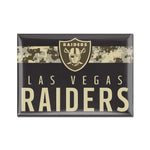 Las Vegas Raiders STANDARD Metal Magnet 2.5" x 3.5"