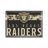 Las Vegas Raiders STANDARD Metal Magnet 2.5" x 3.5"