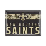 New Orleans Saints STANDARD Metal Magnet 2.5" x 3.5"