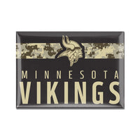 Minnesota Vikings STANDARD Metal Magnet 2.5" x 3.5"