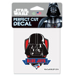 Toronto Blue Jays / Star Wars darth vader Perfect Cut Color Decal 4" x 4"