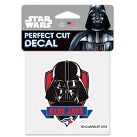 Toronto Blue Jays / Star Wars darth vader Perfect Cut Color Decal 4" x 4"