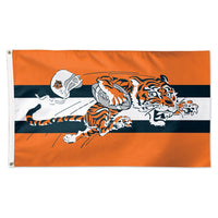 Cincinnati Bengals / Classic Logo Retro Flag - Deluxe 3' X 5'