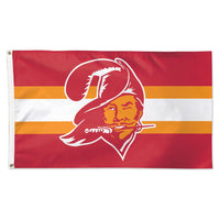 Tampa Bay Buccaneers / Classic Logo Retro Flag - Deluxe 3' X 5'
