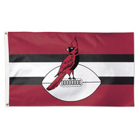 Arizona Cardinals / Classic Logo Retro Flag - Deluxe 3' X 5'