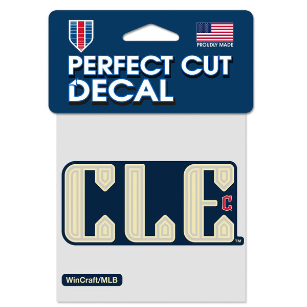 Cleveland Guardians / City Connect City Connect Perfect Cut Color Decal 4" x 4"