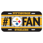 Pittsburgh Steelers #1 FAN License Plate
