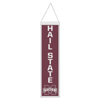 Mississippi State Bulldogs Wool Banner 8" x 32"