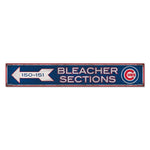 Chicago Cubs Wood Sign 6"x36" 3/8" thick