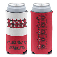 Cincinnati Bearcats /College Vault 12 oz Slim Can Cooler