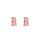 Boston Red Sox Earrings Jewelry Card