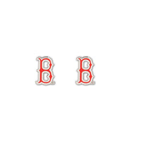Boston Red Sox Earrings Jewelry Card
