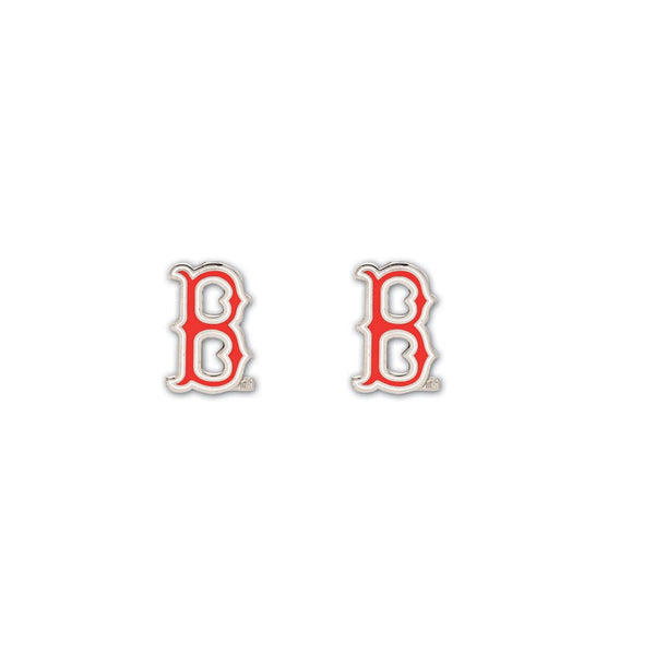 Boston Red Sox Earrings Jewelry Card
