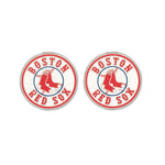 Boston Red Sox Earrings Jewelry Card