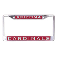 Arizona Cardinals Lic Plt Frame S/L Printed