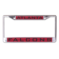 Atlanta Falcons Lic Plt Frame S/L Printed