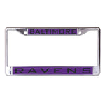 Baltimore Ravens Lic Plt Frame S/L Printed