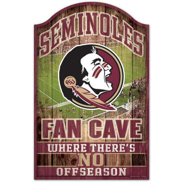 Wholesale-Florida State Seminoles Wood Sign 11" x 17" 1/4" thick