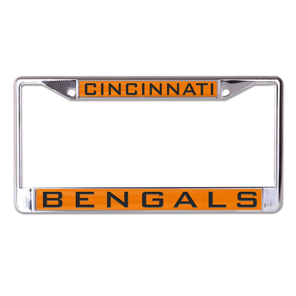 Cincinnati Bengals Lic Plt Frame S/L Printed