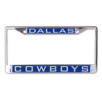 Dallas Cowboys Lic Plt Frame S/L Printed