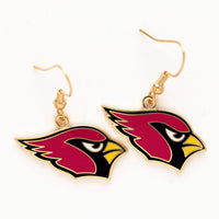 Arizona Cardinals Earrings Jewelry Card