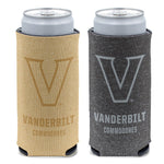 Vanderbilt Commodores TEAM COLOR HEATHER 12 oz Slim Can Cooler