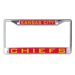 Kansas City Chiefs Lic Plt Frame S/L Printed