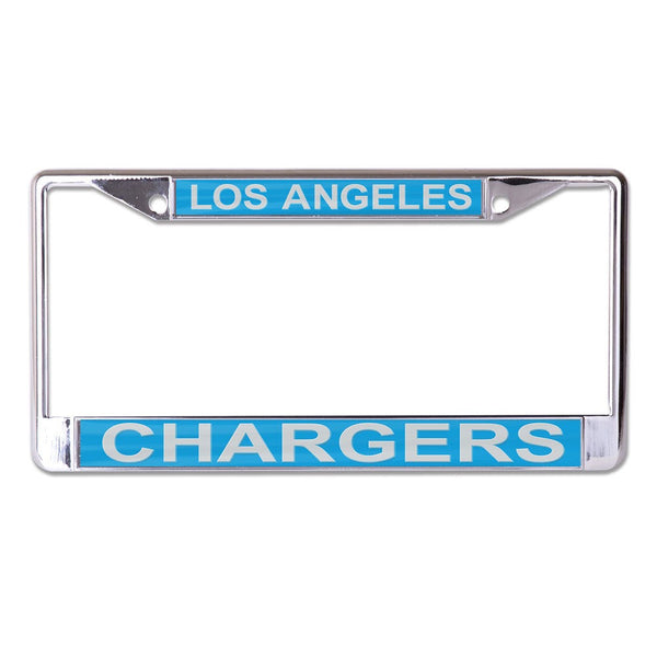 Los Angeles Chargers Lic Plt Frame S/L Printed