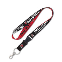 Wholesale-Ball State Cardinals Lanyard w/detachable buckle 1"