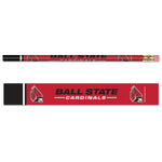 Wholesale-Ball State Cardinals Pencil 6-pack