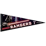 Texas Rangers / Star Wars Darth vader Premium Pennant 12" x 30"