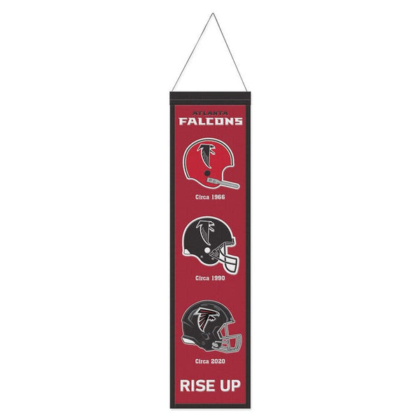 Atlanta Falcons Wool Banner 8" x 32"