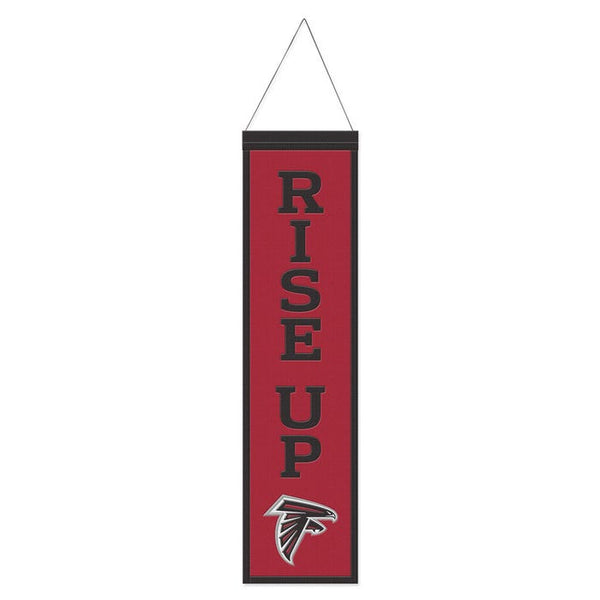 Atlanta Falcons Wool Banner 8" x 32"