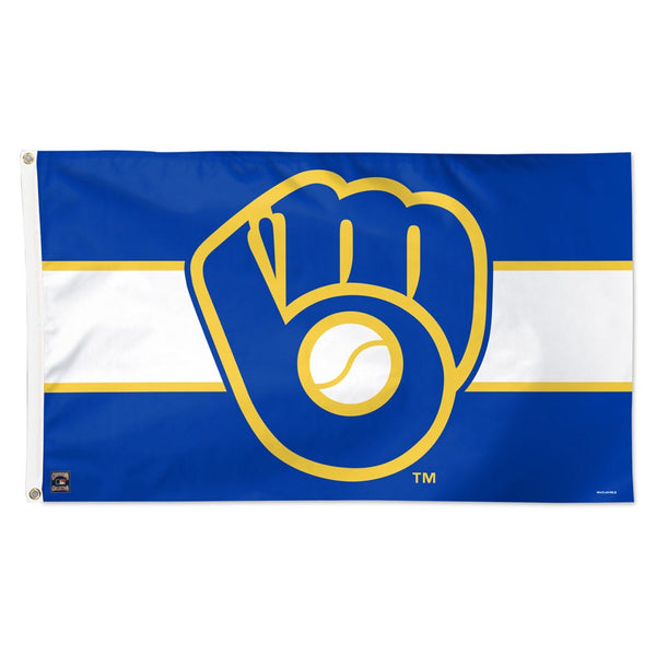 Milwaukee Brewers Flag - Deluxe 3' X 5'