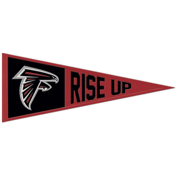 Atlanta Falcons Slogan Wool Pennant 13" x 32"
